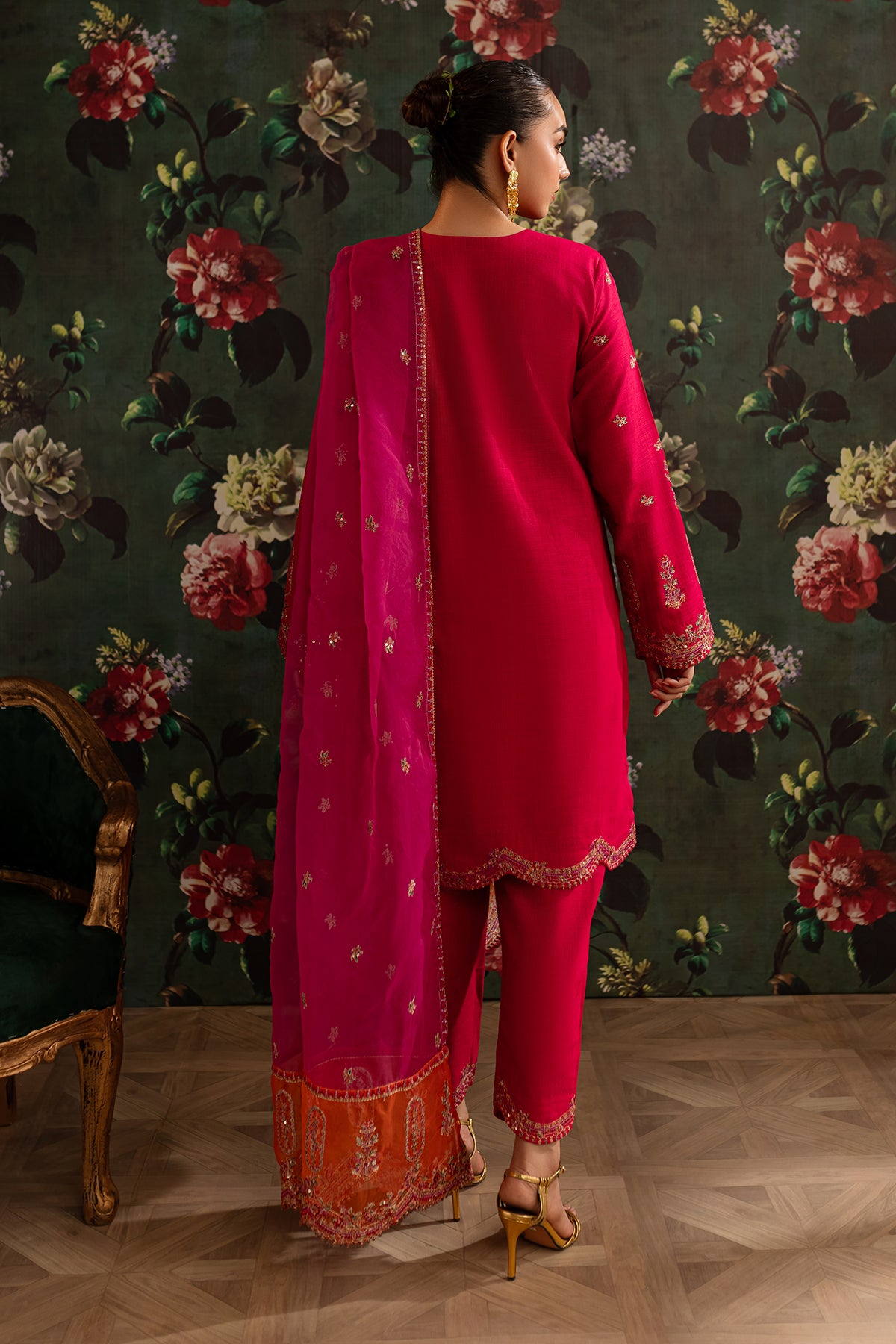 chiffon formal wear