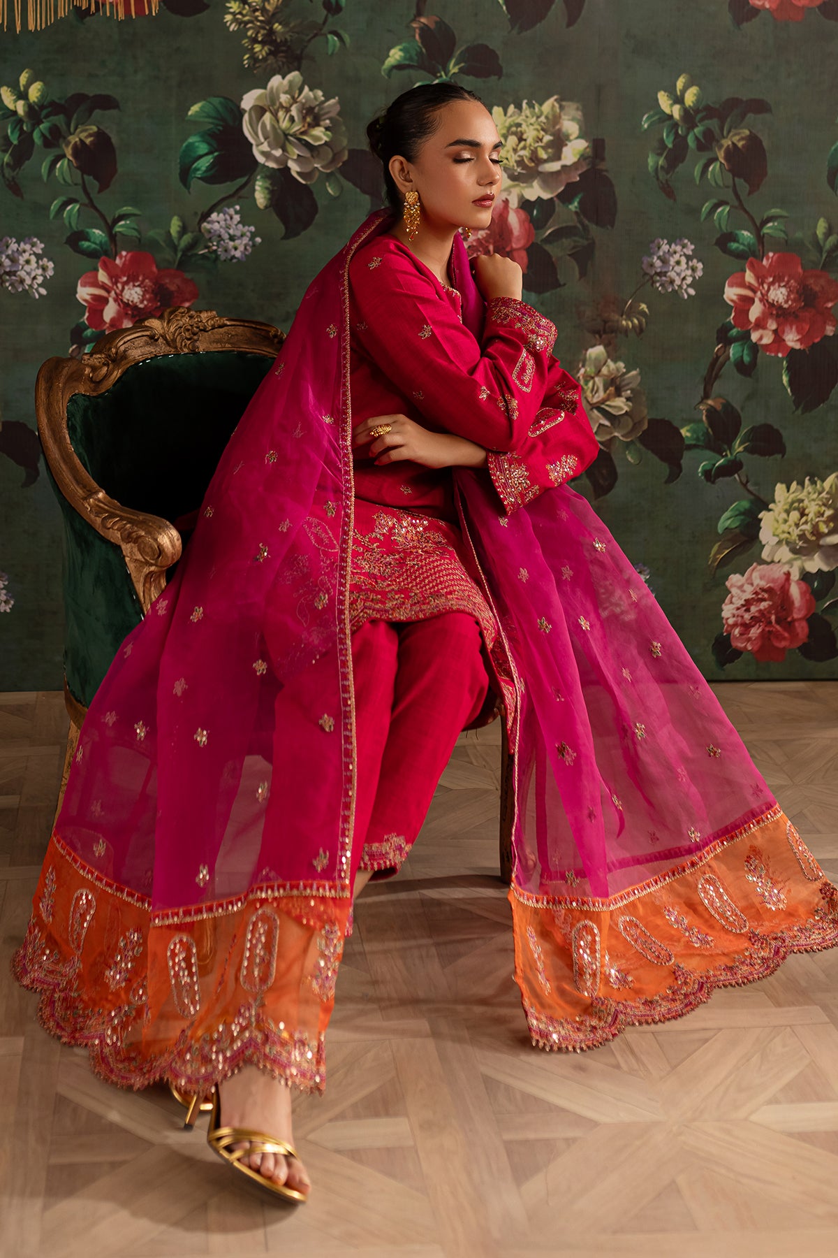 chiffon stitched dresses