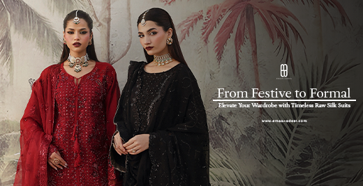 From Festive to Formal: Elevate Your Wardrobe with Timeless Raw Silk Suits