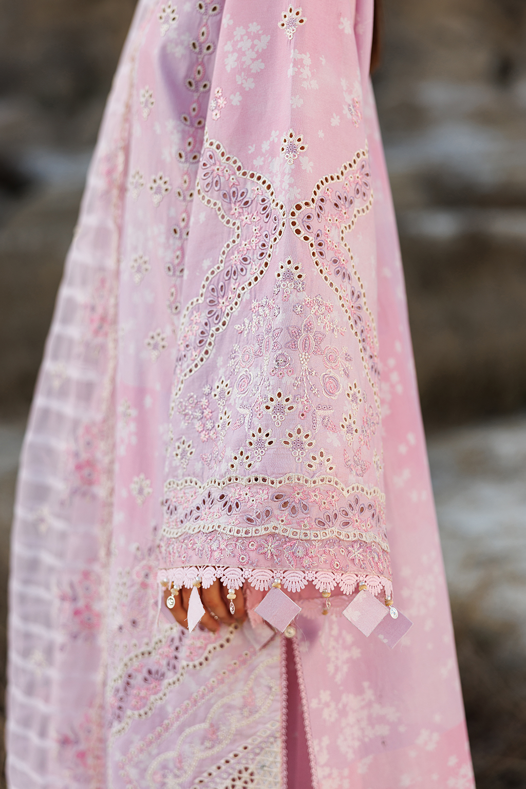 Summer Sorbet Luxury Embroidered 3PC Lawn Suit