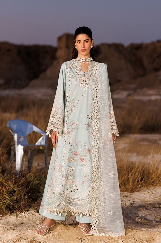 Buy Morning Dew Printed Embroidered Lawn Dresses