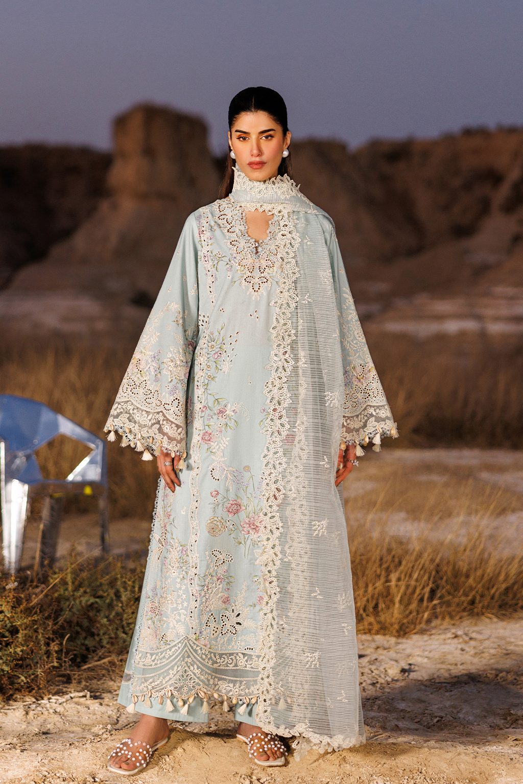 Buy Morning Dew Printed Embroidered Lawn Dresses