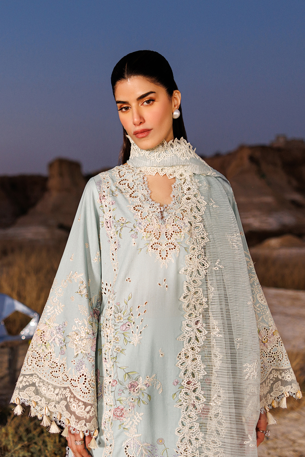 Buy Morning Dew Printed Embroidered Lawn Dresses