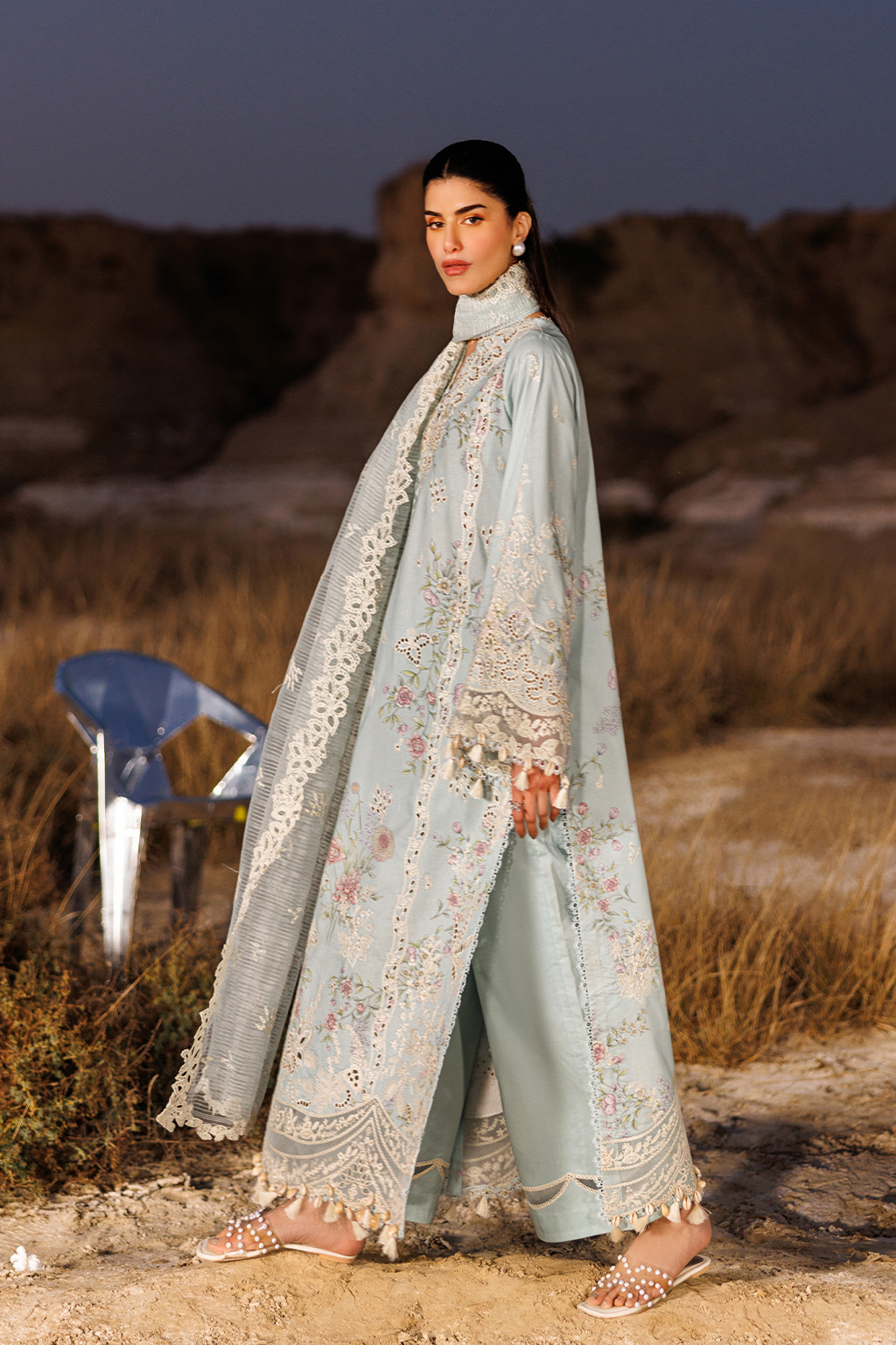 Buy Morning Dew Printed Embroidered Lawn Dresses