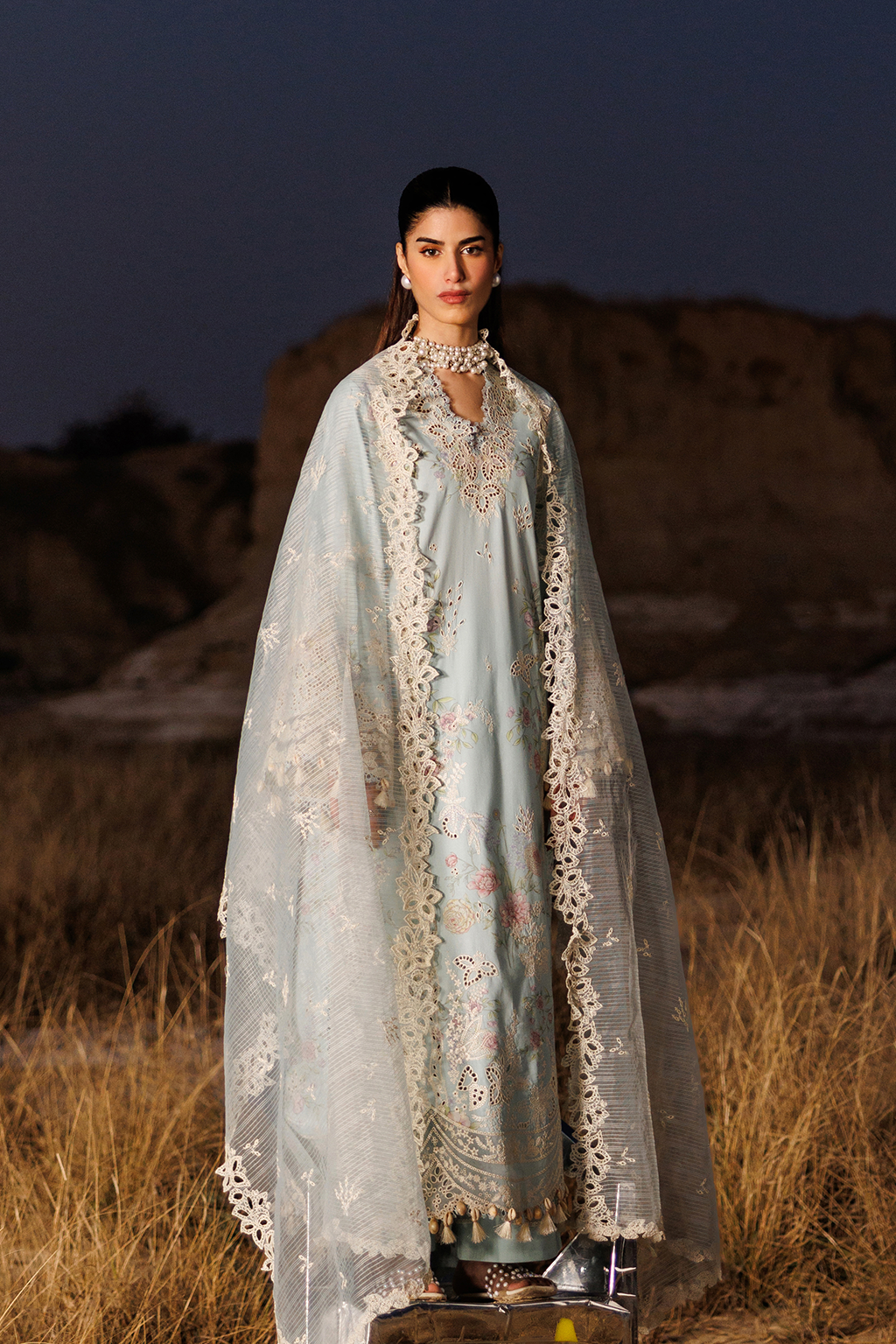 Buy Morning Dew Printed Embroidered Lawn Dresses