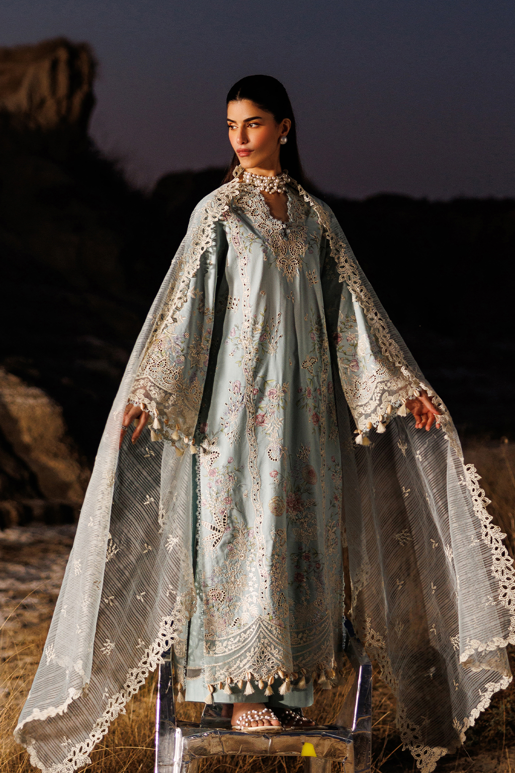 Buy Morning Dew Printed Embroidered Lawn Dresses