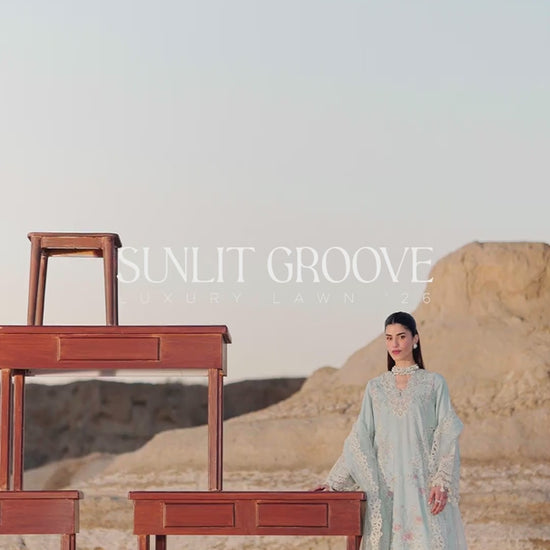 Buy Morning Dew Printed Embroidered Lawn suit