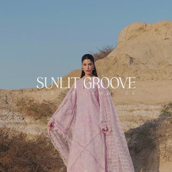 Summer Sorbet Luxury Embroidered 3PC Lawn Suit