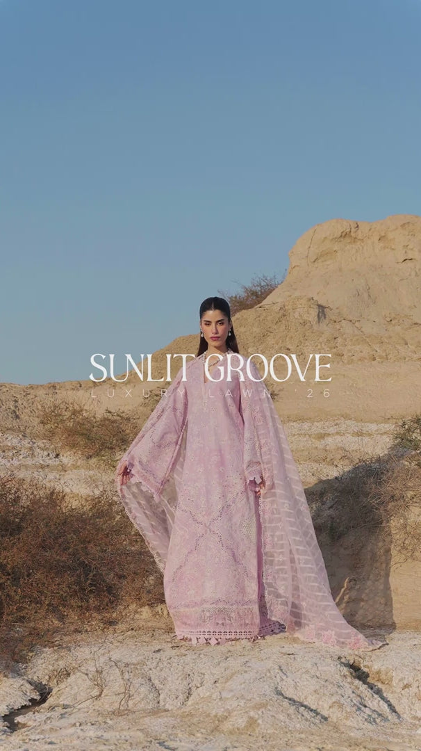Summer Sorbet Luxury Embroidered 3PC Lawn Suit